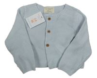 Nové - Světlemodrý propínací svetr Primark