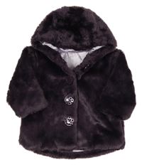 Lilkový kožešinový podšitý kabátek s kapucí George