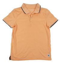 Lososové polo tričko C&A