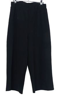 Dámské černé culottes kalhoty Jean Pascale 