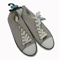 Nové - Dámské béžové tenisky Primark vel. 39