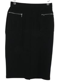 Dámská černá pouzdrová sukně Peacocks 