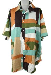 Dámská barevná vzorovaná halenka Shein 