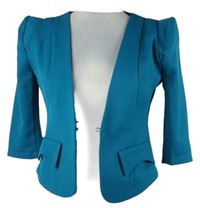 Dámský modrozelený sakový cardigán Cutie 