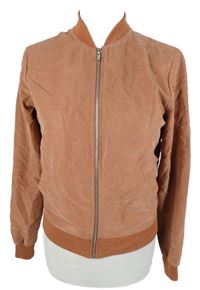 Dámský skořicový šusťákový bomber American Apparel 