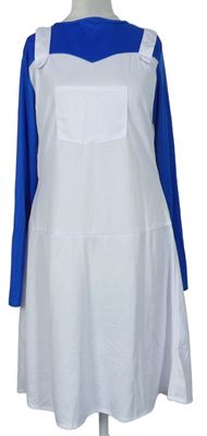 Kostým - Dámské bílo-modré šaty - zdravodní sestra Smiffys 
