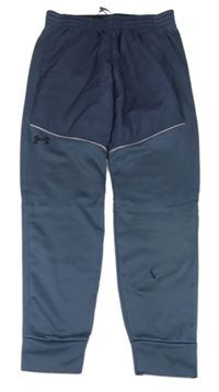 Tmavomodré šusťákovo/sportovní kalhoty zn. Under Armour