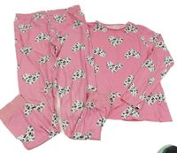 Růžové pyžamo se srdíčky George