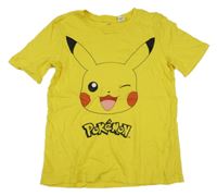 Žluté tričko s Pikachu H&M