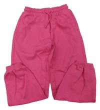 Tmavorůžové cuff tepláky George