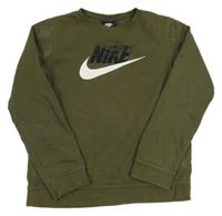 Khaki mikina Nike