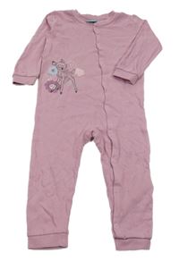 Růžový overal s Bambim Disney