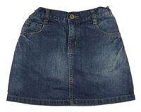 Tmavomodrá riflová sukně Bluezoo