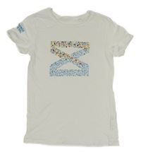 Bílé tričko s potiskem 