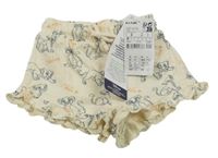 Nové - Béžové bavlněné kraťasy - Lví král Disney