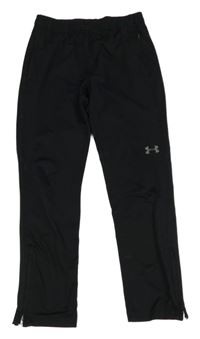 Černé sportovní funkční tepláky s logem Under Armour