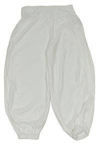Bílé harémové lehké kalhoty Primark 