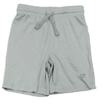 Šedé sportovní kraťasy s logem Primark