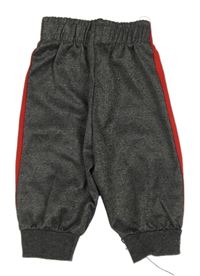 Šedé sportovní kalhoty s proužky 