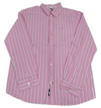 Růžovo-bílá pruhovaná halenka Zara