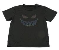 Černé tričko s potiskem