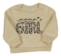 Béžová mikina s nápisem Shein