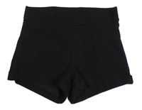 Černé elastické kraťasy H&M