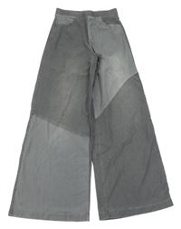 Šedé wide leg lehké kalhoty zn.H&M