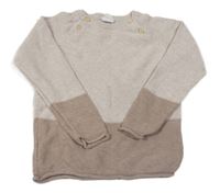 Béžovo-hnědý svetr H&M