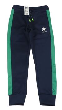 Tmavomodro/zelené sportovní tepláky Ireland zn. St. Bernard
