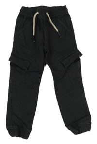 Černé cargo cuff rifle dopodopo