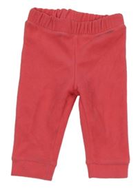 Jahodové fleecové kalhoty C&A