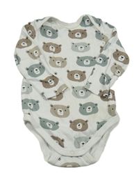 Bílé body s medvídky C&A