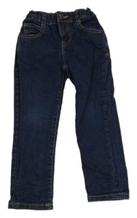 Tmavomodré rifle Topolino