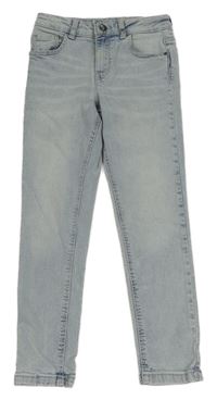 Světlemodré stretch skinny rifle Denim Co.