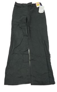 Nové - tmavošedé flare kalhoty M&S