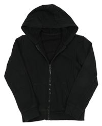 Černá propínací mikina s kapucí George