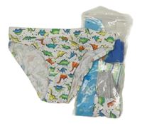 Nové - 5x - Slipy s dinosaury Matalan