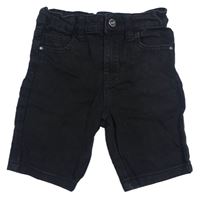 Černé skinny riflové kraťasy Denim Co.