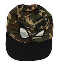 Černo-army plátěná kšiltovka se Spider-manem George vel. 8-12 let