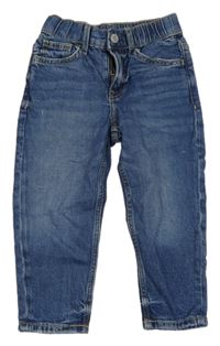 Modré loose fit tapered leg rifle H&M