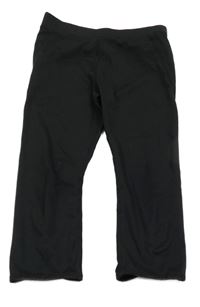 Černé sportovní capri legíny H&M