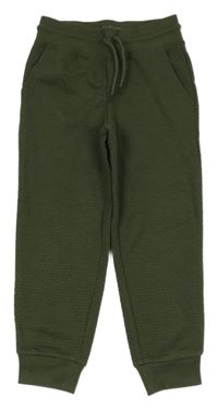 Khaki prošívané tepláky Primark