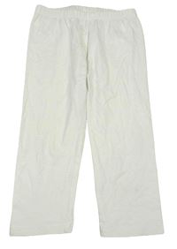 Bílé capri legíny Kids