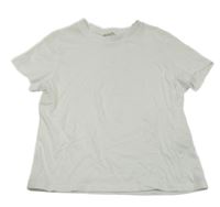 Bílé crop tričko H&M