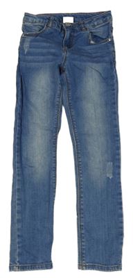 Modré skinny rifle Zara