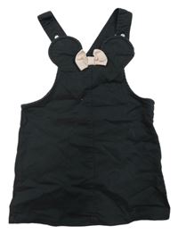 Tmavošedé laclové riflové šaty s Minnie H&M