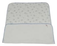 Bílá fleecová deka se slony Matalan
