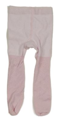 Světlerůžové punčocháče se srdíčky George