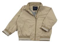 Béžová šusťáková jarní bunda Next